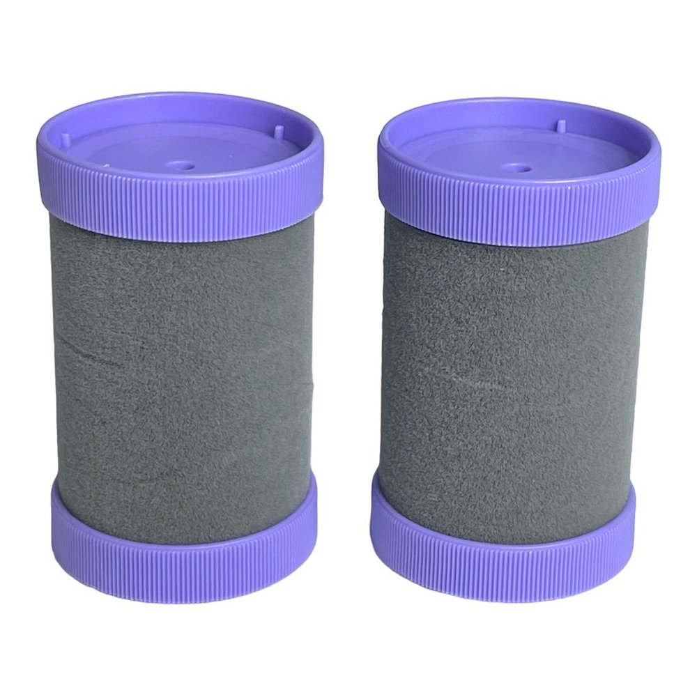 CONAIR More Big Curls Hot Rollers Purple Jumbo 1.5" Replacement Lot of 2 CHV12N